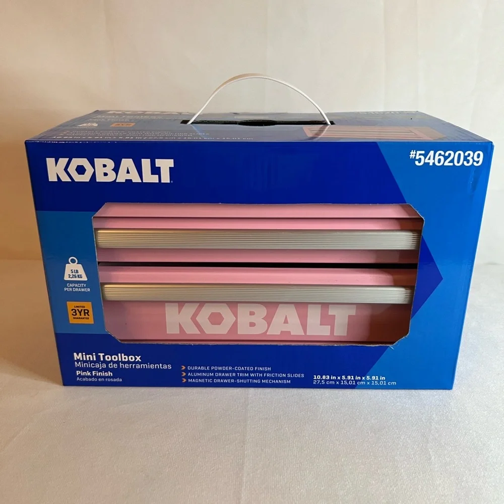 Kobalt Mini Toolbox Pink